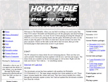Tablet Screenshot of holotable.com